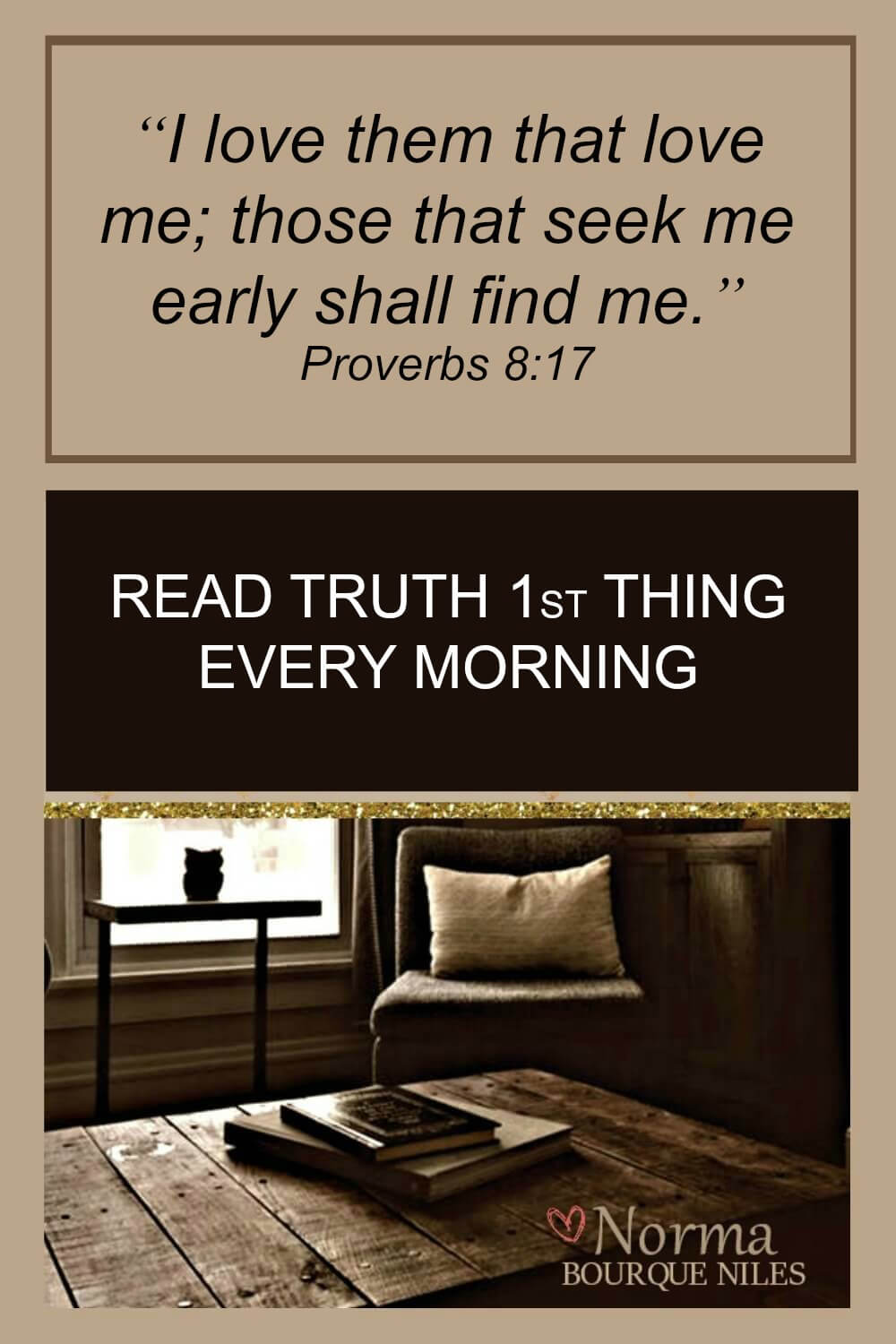 Read Truth First Thing Every Morning
